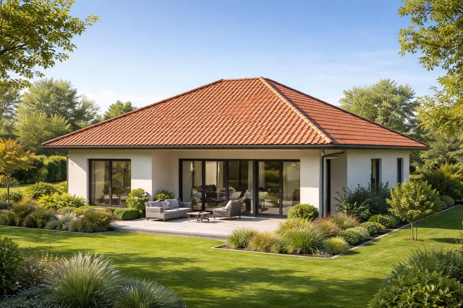 découvrez les avantages d'une maison à quatre pans de toiture : robustesse, meilleure résistance aux intempéries et esthétique harmonieuse pour votre habitation.
