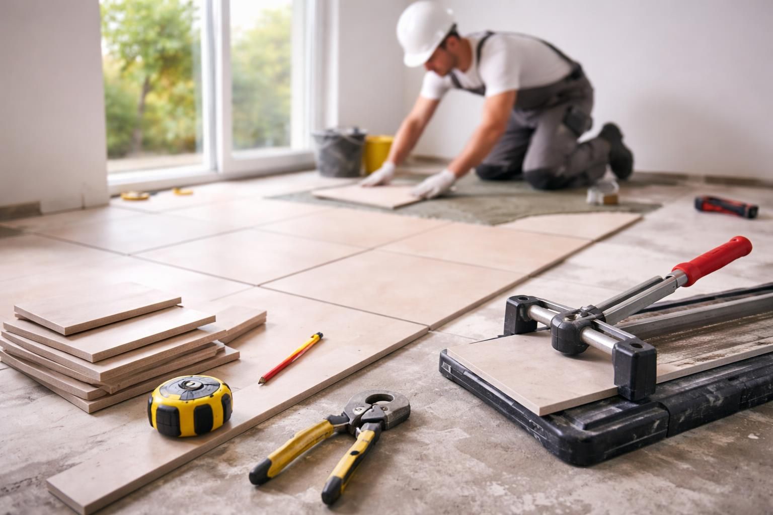 découvrez combien de carrelage prévoir en supplément pour compenser les découpes et casses, afin d'éviter les pénuries lors de votre rénovation.