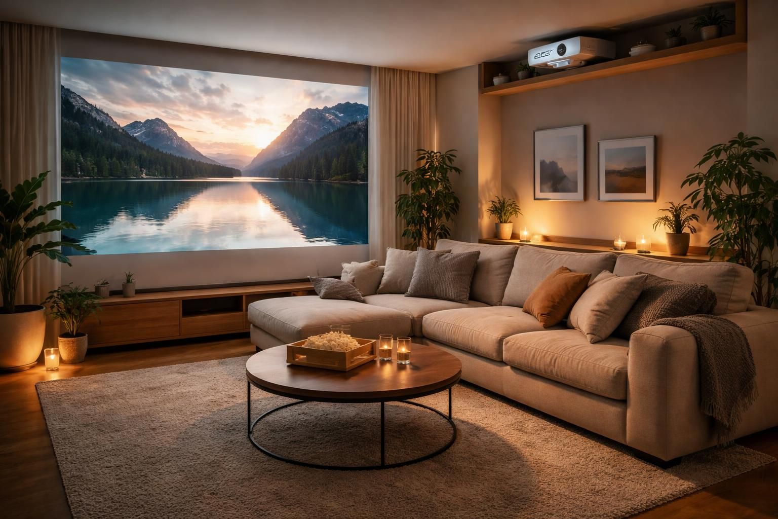 découvrez comment intégrer un vidéoprojecteur acer dans votre salon pour créer une ambiance cinéma idéale, alliant technologie moderne et décoration élégante.