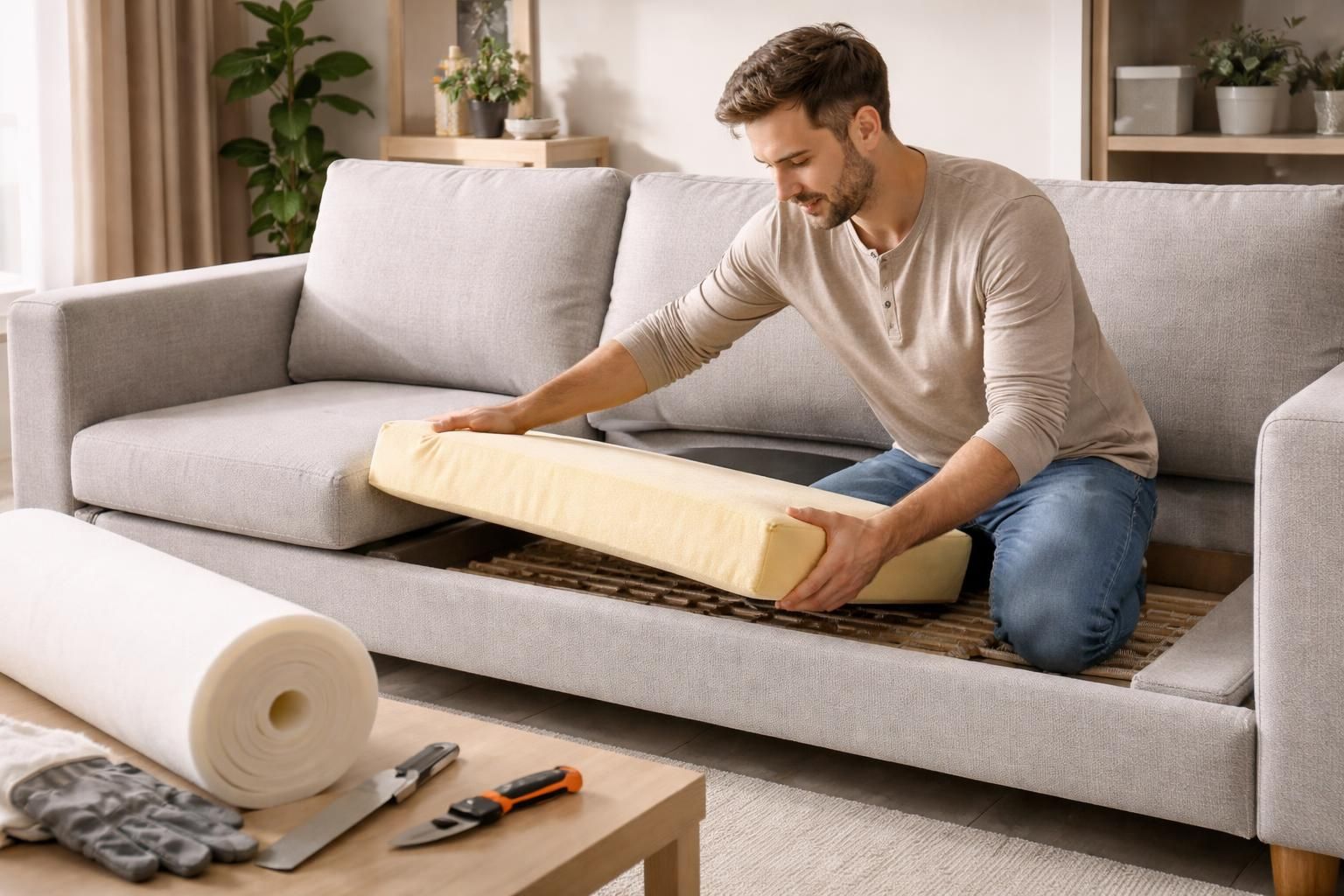 découvrez les étapes essentielles pour changer facilement la mousse de votre canapé poltronesofa et lui redonner confort et fraîcheur en quelques gestes simples.