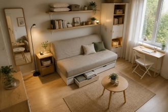 découvrez 10 astuces pratiques pour optimiser l'espace dans une chambre d'amis équipée d'un clic-clac, alliant confort et gain de place.