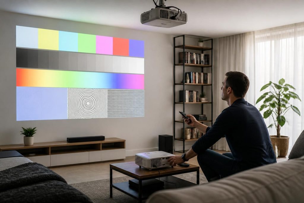 découvrez comment calibrer votre vidéoprojecteur epson à la maison sans utiliser de sonde pour obtenir des images plus précises et des couleurs fidèles.