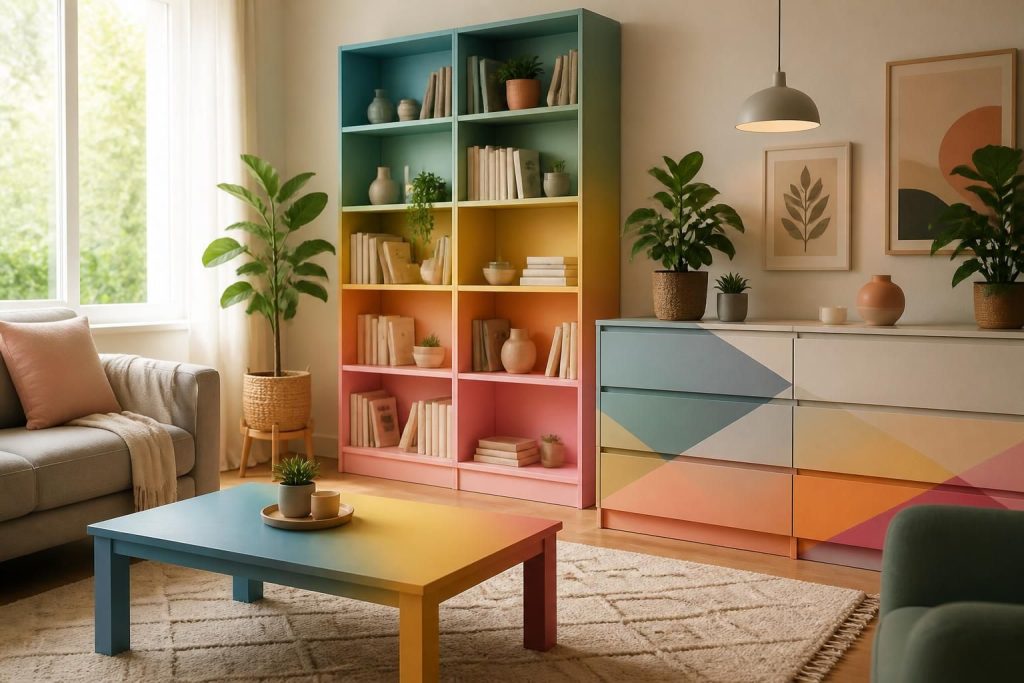 découvrez des idées créatives pour peindre vos meubles ikea et transformer votre intérieur avec style et originalité.